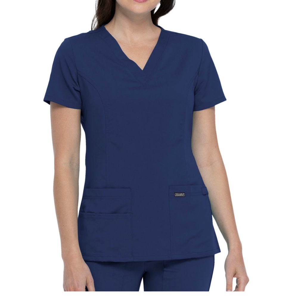 XXS Navy Blue Sanibel scrub set